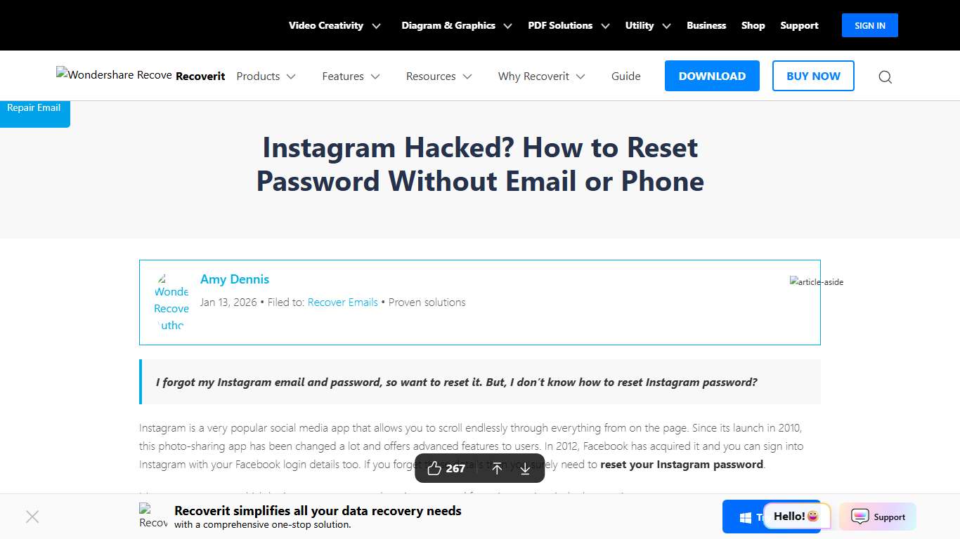 [2026] How to Reset Instagram Password Without Email or Phone Number?